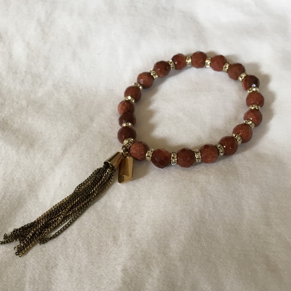 Lucky Star Jewels Crystal & Bead Bracelet